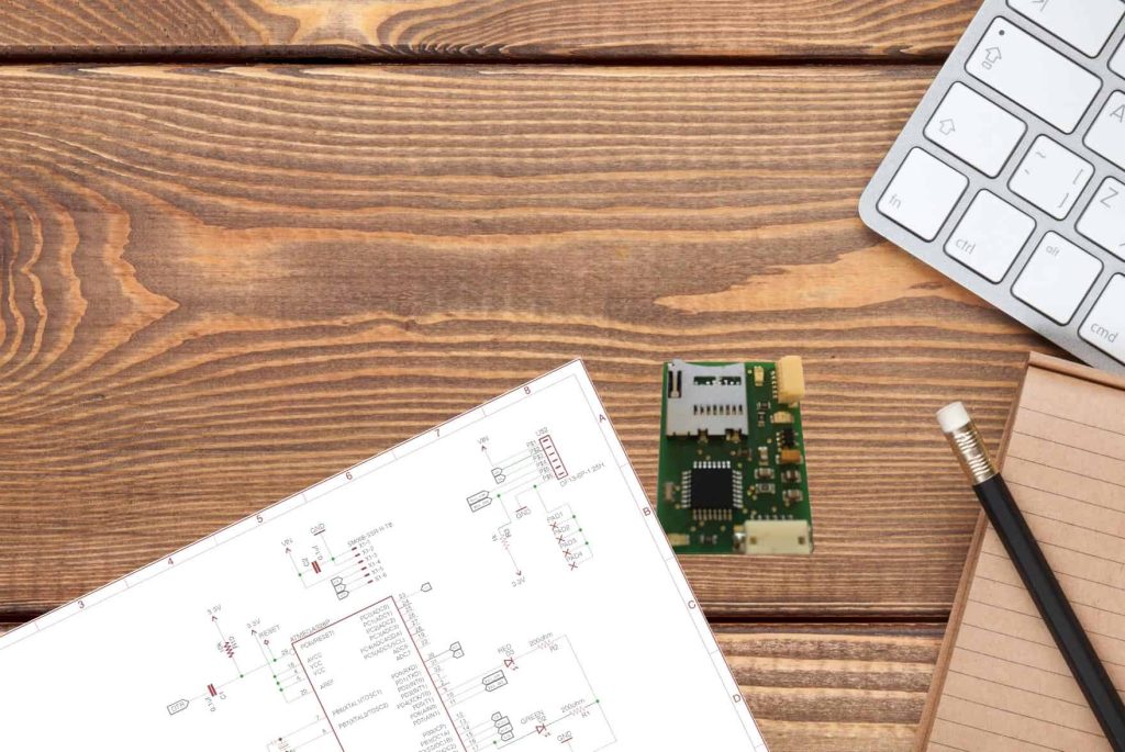 Logger-Platine für Airborne Robotics