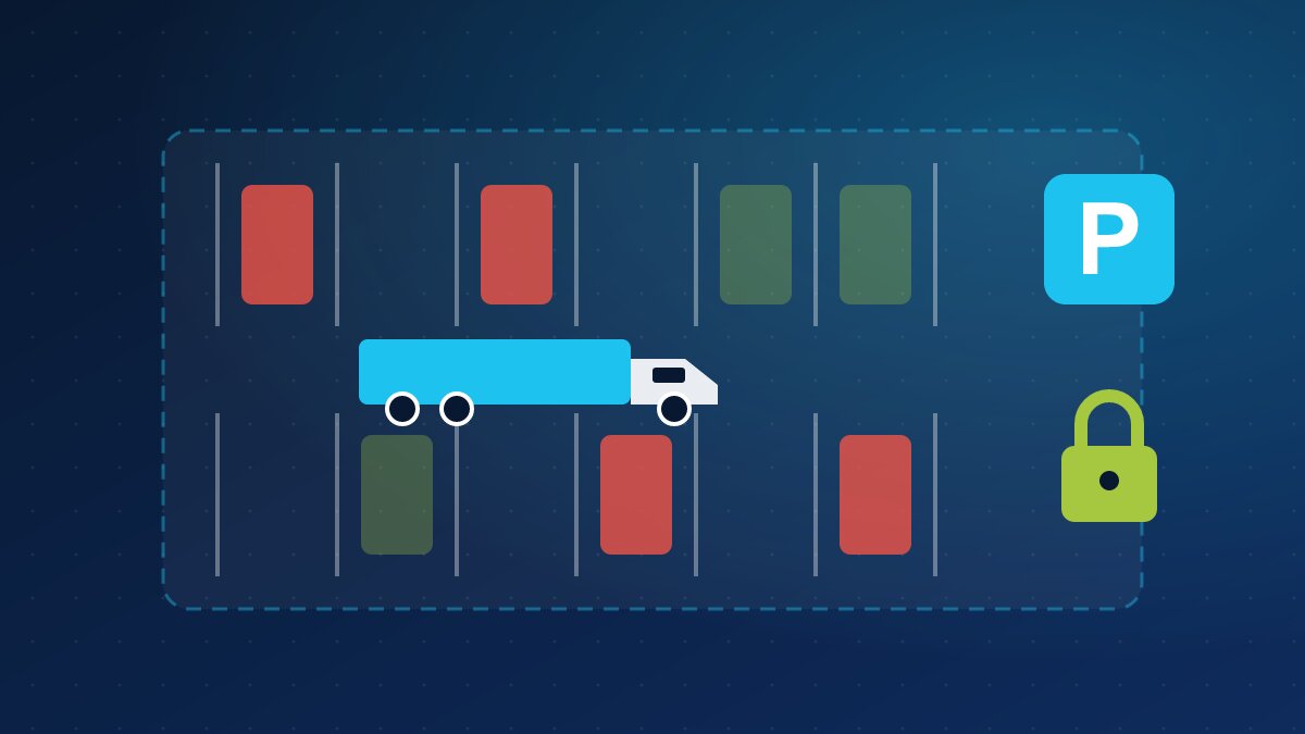 Secure Truck Parking – Parkplatzplan